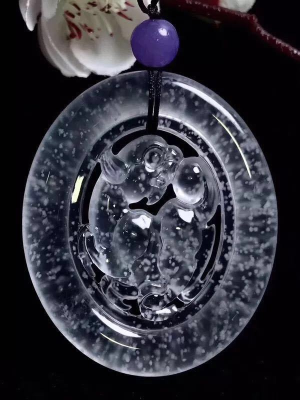 翡翠雪花棉之美，那一眼宛若初雪，朦胧如诗！  第14张