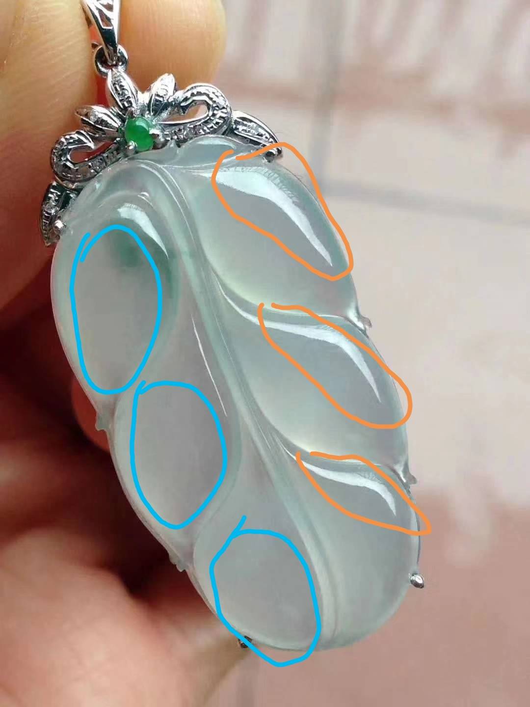 起莹、起胶、起刚，是高端翡翠才有的表现，你手上的翡翠有没有？  第2张