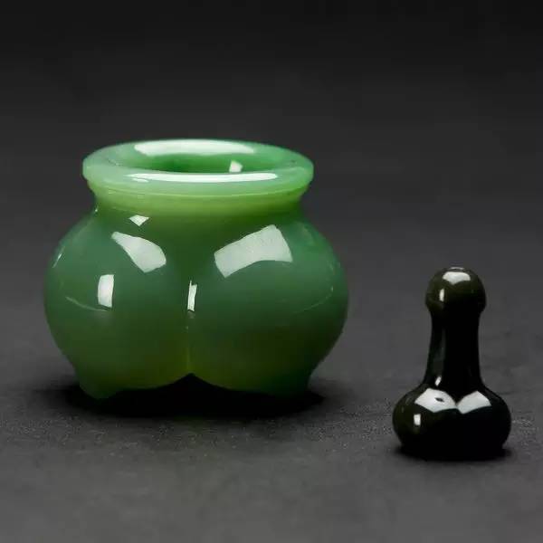 【和田玉】美玉三大典范：碧玉、墨玉、黄玉  第15张