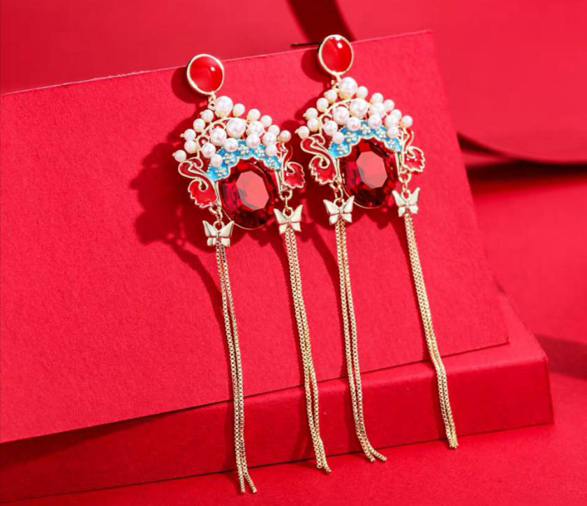 “新中式”耳饰——让传统文化在岁月长河中美得更久点  第4张